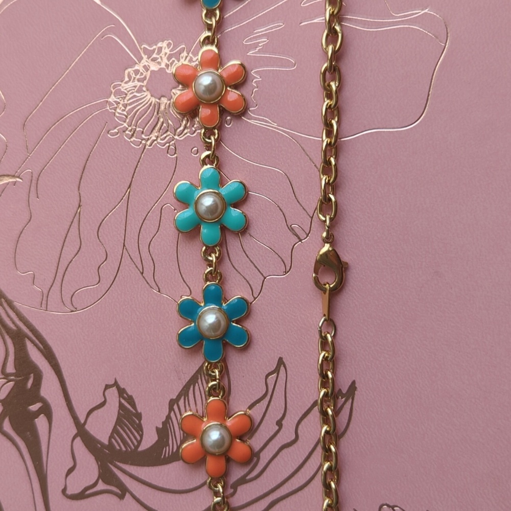 Gold plated necklace